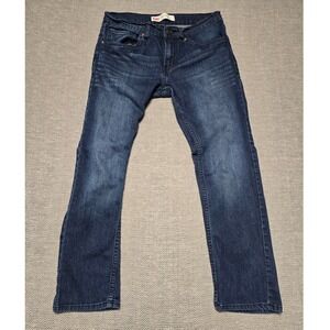 Levi's 511 Slim‎ Fit Dark Wash Jeans Women's Size 16 Reg W28 L28